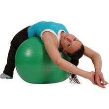 Renkli Pilates Topu 65 Cm, Esneklik ve Denge Için Ideal Egzersiz Ekipmanı