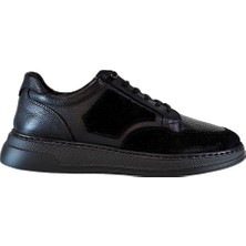 Who What Wear Erkek W Shoes Hakiki Deri Lastik Bağcıklı El Yapımı Sneaker Nubuk Deri Detaylı Ayakkabı 25WM0315