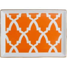 Turuncu Kahvaltı Tabağı 18 Cm, Şık ve Dayanıklı Seramik Tasarım