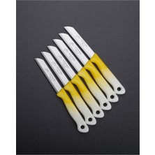 Yaratıcı Tırtıklı Desenli Çok Amaçlı Sebze ve Meyve Bıçağı