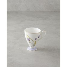 Lila Renkli 300 ml Seramik Kupa, Şık ve Kullanışlı Tasarım