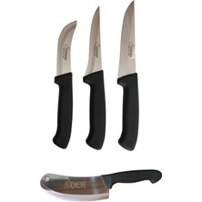 Üçlü Bıçak ve Satır Kurban Seti, Pratik ve Dayanıklı Kesim Seti