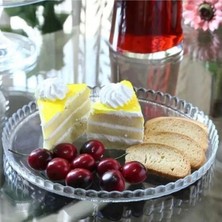 Turuncu 32 cm Büyük Servis Tabağı, Şık ve Kullanışlı Mutfak Gereçleri