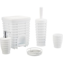 Palm 5 Li Banyo Seti, Beyaz