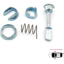 Bross Otomotiv V2BDP32 Seat Leon MK1 1M 1999-2006 3B0837167 İçin Ön Kapı Kilidi Tamir Takımı 51.5 mm