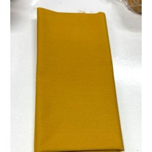 Angel Çanta Aksesuar 120X50 cm Pamuklu Astarlık Kumaş Hardal Sarı