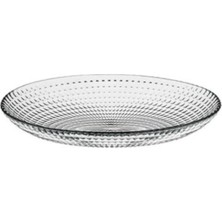 Altı Adet Beyaz Tatlı Tabağı, Şık ve Kullanışlı Set, Zarif Günlük Veya Özel Davetler Için