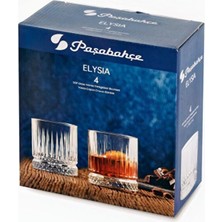 Turuncu 4'lü 210 cc Meşrubat Bardağı Seti, Şık ve Kullanışlı Hazır Kutuda