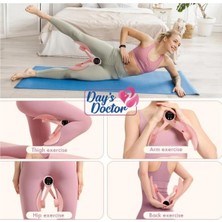 Ayarlanabilir Pelvik ve Bacak Egzersiz Aleti, 9 Ayar, Turuncu Renk