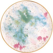 Bej 24 cm Düz Tabak Cosmos Ds6, Şık ve Kullanışlı Ev ve Davet Sofraları Için Ideal