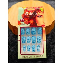 Monalisa Home Lüks Simli Figürlü Takma Tırnak