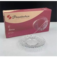 Turuncu 6'lı 12 cm Aurora Çay Tabağı Seti, Şık ve Kullanışlı.