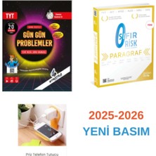 Strateji Yayınları Strateji Tyt Gün Gün Problemler + Paragrafın Ritmi Ösym 2 Kitap 2026 Tyt Priz Tutuculu