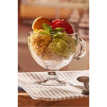 Beyaz 4'lü Kulplu Dondurmalık Seti, Pratik ve Şık Tasarım