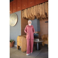 Kadın Tesettür Eşofman Takımı Fermuarlı & Alt Üst Takım 509