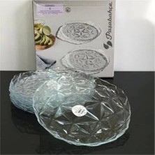 Turuncu Estrella 20 cm 6'lı Pasta Tabağı Seti