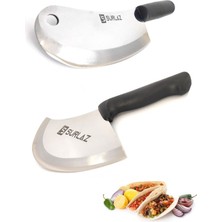 Çok Amaçlı Mutfak Bıçak Seti, Pizza, Salata, Börek, Satır, Zırh, 2 Parça