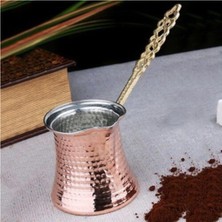 Bakır Cezve No 5 Beyaz, Şık ve Dayanıklı Mutfak Aksesuarı