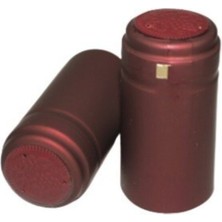 Bordo Kapşon 100 Adet, Zeytinyağı Şişesi Kapatma, 31,5X60 mm