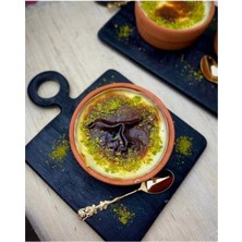 6'lı Toprak Güveç Seti Sütlaç ve Kase, Turuncu Renkli, Şık ve Dayanıklı Tarz