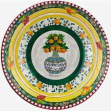 Yeşil Melamin Kase 20 Cm, Şık ve Dayanıklı, Pratik Kullanım