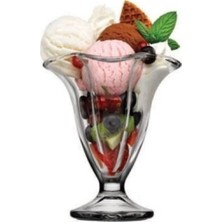 6'lı Dondurma Kasesi 170CC Kahverengi, Şık ve Dayanıklı, Pratik Kullanım