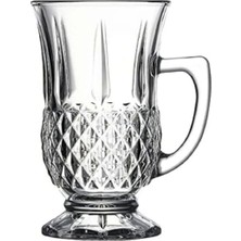 Turuncu 6'lı 155 cc Istanbul Temalı Şık Kupa Seti