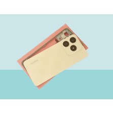 Tkgz - Oppo Realme C61  Kasa Full Arka Kapak Batarya Kapağı - Gold