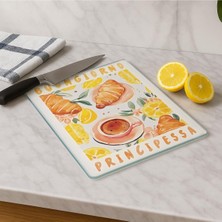 20X30 cm Cam Kesme Tahtası, Temperli, Hijyenik ve Dayanıklı Mutfak Gereci