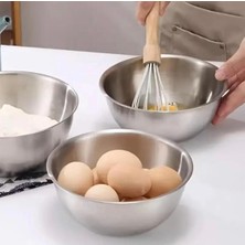 Çelik Çok Amaçlı Karıştırma Kabı 21X10CM, Gri