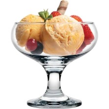 Turuncu Dondurma Kaseleri, 2 Adet, Şık ve Kullanışlı Seramik Tasarım