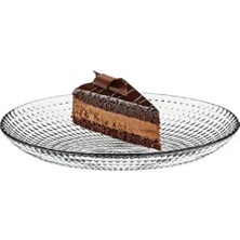 Şık 15 cm Tatlı Tabağı Seti, 6 Adet, Modern ve Zarif Tasarım, Beyaz Renk