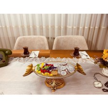 Balık Model Ayaklı Cam Çerezlik, Şık ve Kullanışlı Ev Dekoru Ürünüdür.