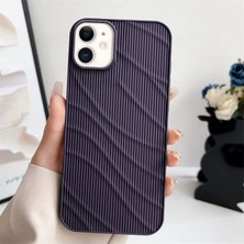 Apple iPhone 11 Uyumlu Kılıf Zebana Fine-Line Silikon Kılıf Derin Mor