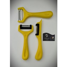 Simli Jülyen Soyacak Seti 3'lü, Turuncu ve Sarı Renkli, Pratik ve Şık Tasarım