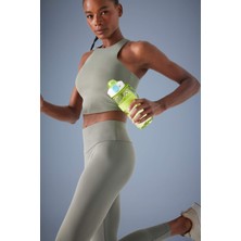 DeFacto Bisiklet Yaka Pedli İç Göstermez Esnek Kumaş Uzun Sporcu Sütyeni F4944AX25AU