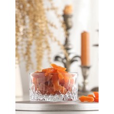 Turuncu 6'lı Cam Kase Seti, Çerezlik, Sosluk ve Salata Kabı