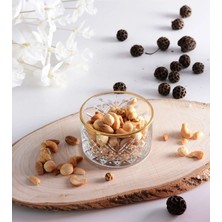 Turuncu 4'lü 9 cm Şık Seramik Kase Seti, Zarif ve Kullanışlı Ürün.