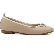 GÖNDERİ Kadın Nude  Termo Taban Fiyonklu Babet