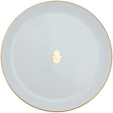 Turuncu 17CM Düz Tabak, Şık ve Kullanışlı, Dayanıklı ve Kolay Temizlenir