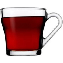 6'lı Haki Kulplu Çay Bardağı Seti, Şık ve Kullanışlı Tasarım