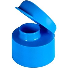 1 Litrelik Mavi Kapaklı Şişe Suluk ve Matara, Sağlıklı ve Pratik Kullanım Için Ideal