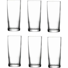 Altı Adet Şık ve Kullanışlı Içecek Bardağı, Sade ve Temiz Tasarım ile Ideal Seçim