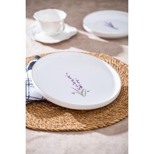 Beyaz 20 cm Porselen Yuvarlak Tabak, Şık ve Hafif Sunum Için Ideal.