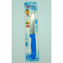 Mutfak Bıçağı, 12,5 Cm, Mavi, Hafif ve Şık Tasarım