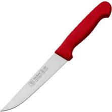 Kırmızı Mutfak Bıçağı 12.5 Cm, Şık ve Kullanışlı Mutfak Gereci
