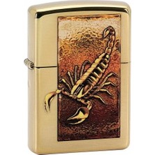 Zippo Scorpion Gold - Altın Akrep Dizayn Çakmak