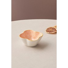 Turuncu Yonca Çerezlik, 10 Cm, Zarif ve Kullanışlı Ev Dekoru Ürünü