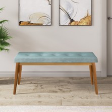 Arwen Serisi Bench , Doğal Ahşapayak ,gürgen Tam Iskelet, Babyface Kumaş