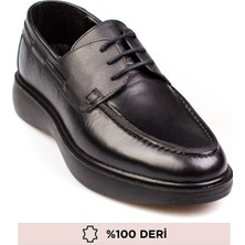 Maximoda Erkek Deri Ayakkabı Bağcıklı Tasarım ve Poliüretan Taban ile 4 Renk Seçeneği